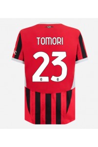 AC Milan Fikayo Tomori #23 Voetbaltruitje Thuis tenue 2024-25 Korte Mouw